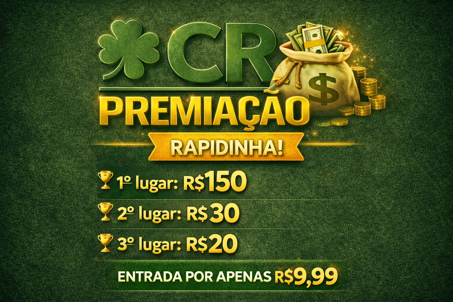 3ª Edição – Sorteio no PIX